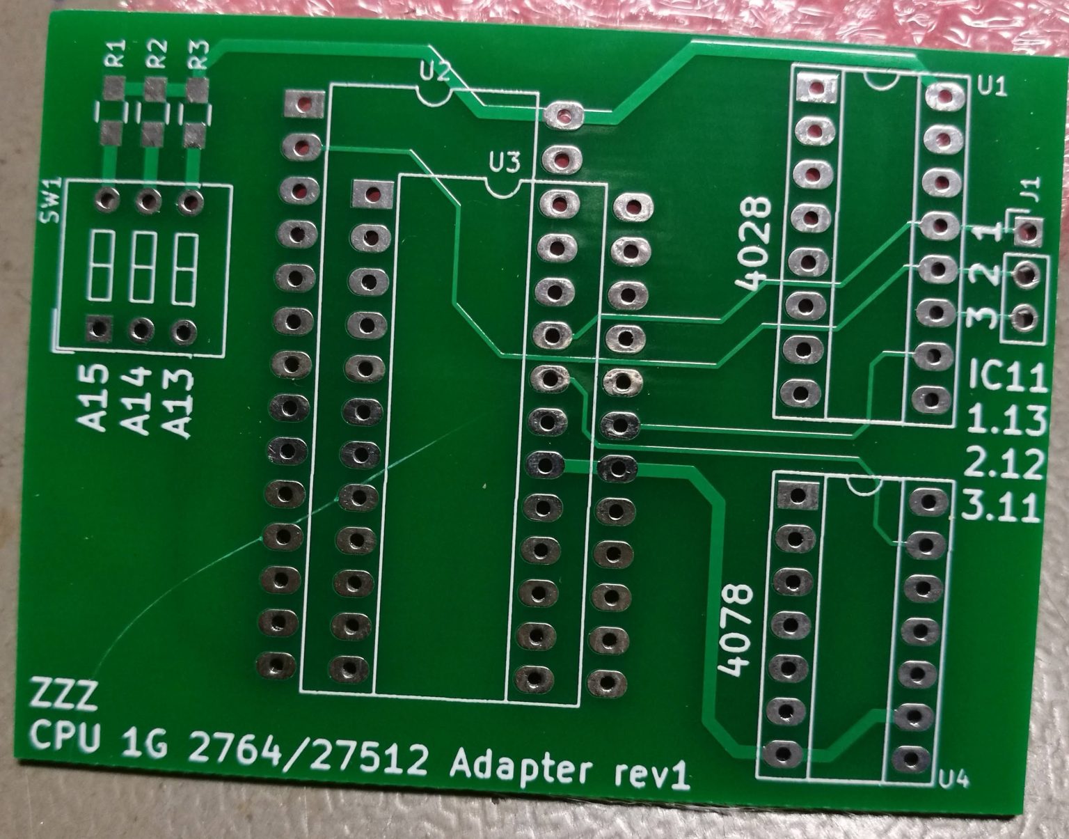 EPROM Adapter 2764/27512